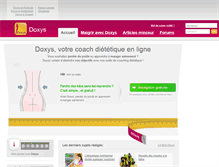 Tablet Screenshot of doxys.com